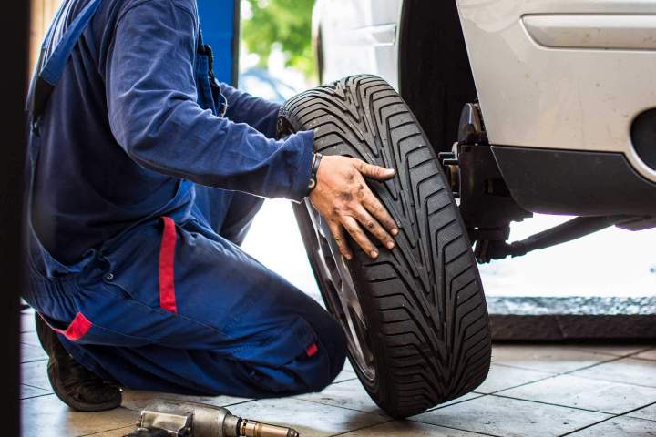 Montage pneu Gomerville